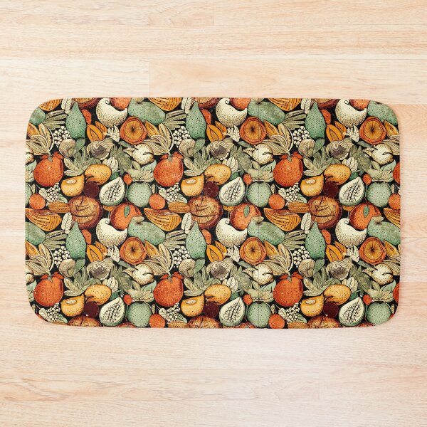 Item preview, Citruses and all kind of fruit with leaves. Lovely vivid pattern, designed and sold by KlaudiDesignArt.