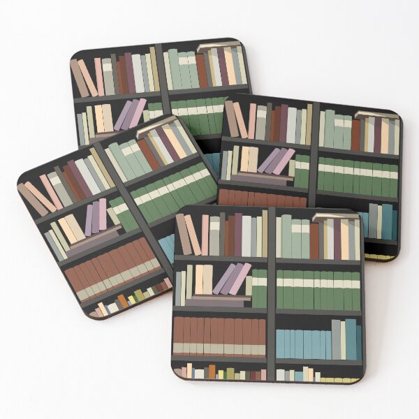 Item preview, Bookshelf Books Because Reality Is Overrated designed and sold by Bimbombam.
