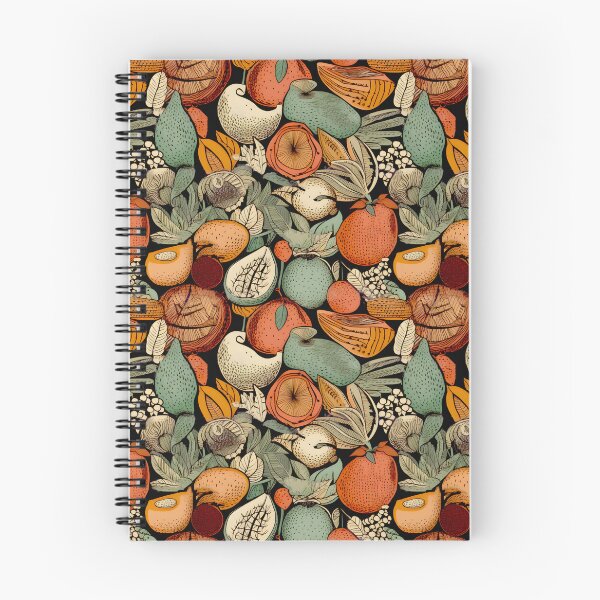 Item preview, Citruses and all kind of fruit with leaves. Lovely vivid pattern, designed and sold by KlaudiDesignArt.