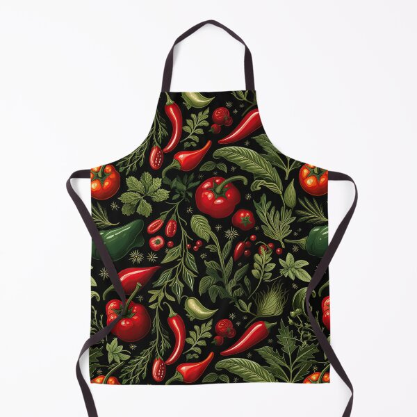 Item preview, Red Pepper Pattern. Juicy Vegetables. 2 designed and sold by YOTA-ART.