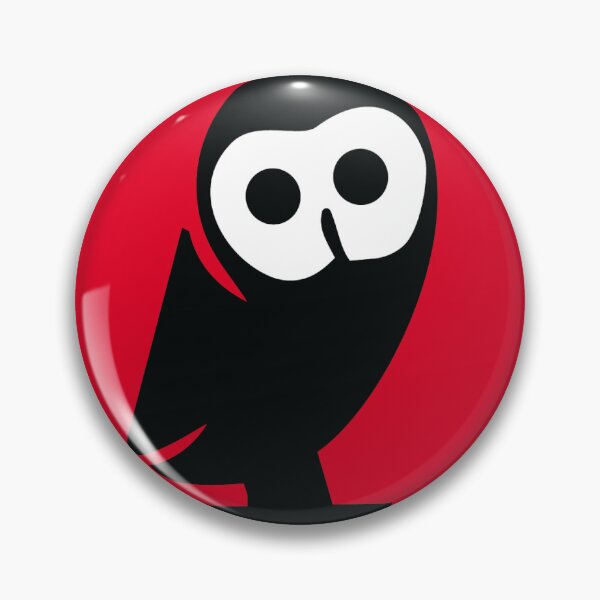 Item preview, Red Owl of Minerva in Black Circle designed and sold by T. Polger.