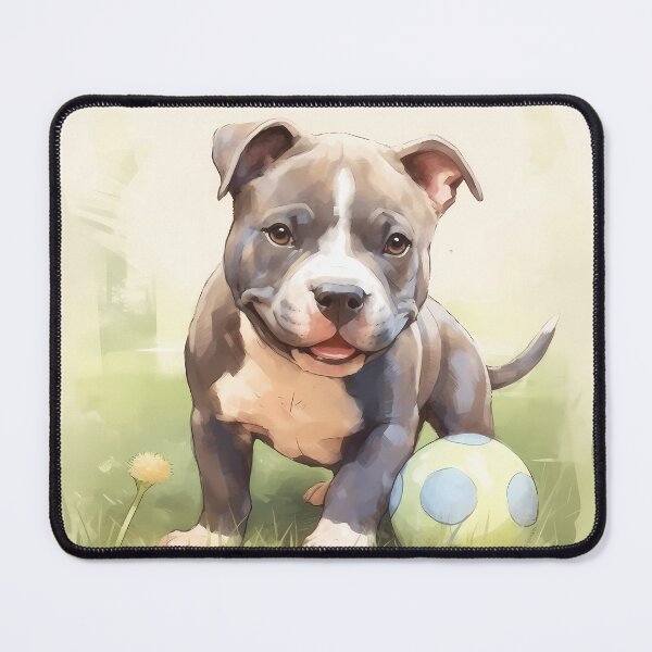 Item preview, Staffordshire Bull Terrier Puppy-Watercolor designed and sold by Jdelgado813.