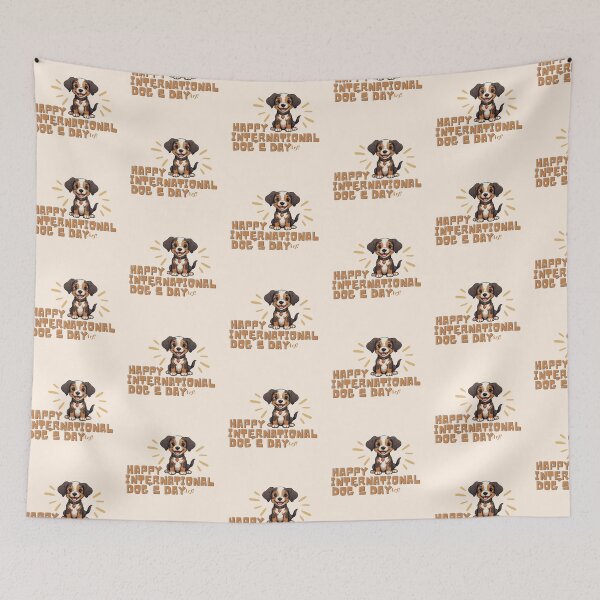 Item preview, International Dog's Day | Brown designed and sold by YvaineDesign.