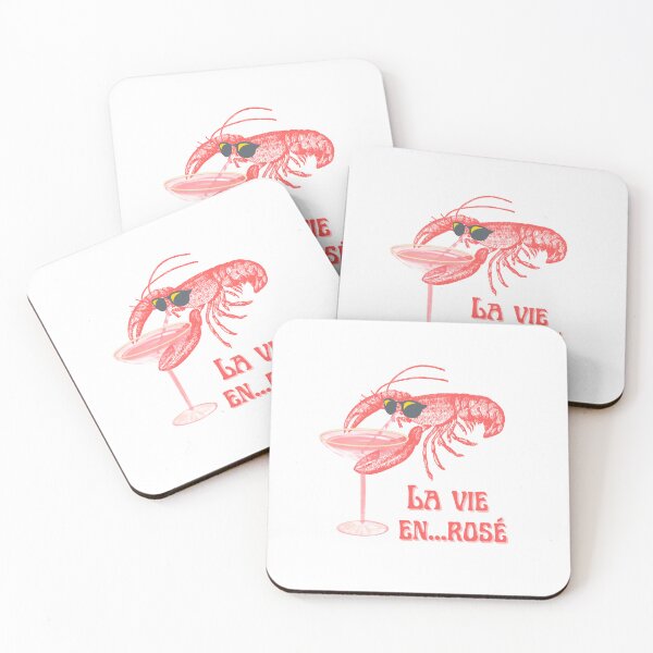 Item preview, La Vie en Rosé #2 - Lobster Cheers designed and sold by Zenzly.