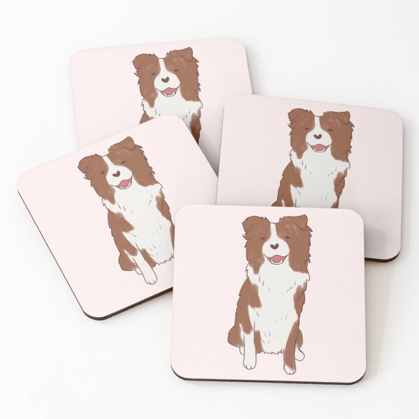 Item preview, Brown border collie designed and sold by Mayarart.
