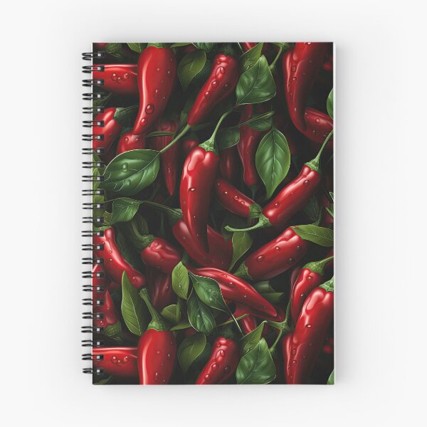 Item preview, Red Pepper Pattern. Juicy Vegetables. 3 designed and sold by YOTA-ART.