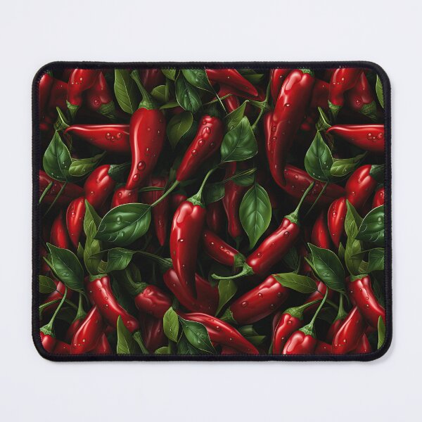 Item preview, Red Pepper Pattern. Juicy Vegetables. 3 designed and sold by YOTA-ART.