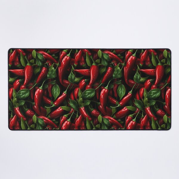 Item preview, Red Pepper Pattern. Juicy Vegetables. 3 designed and sold by YOTA-ART.