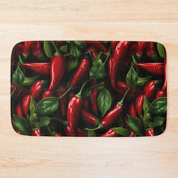 Item preview, Red Pepper Pattern. Juicy Vegetables. 3 designed and sold by YOTA-ART.