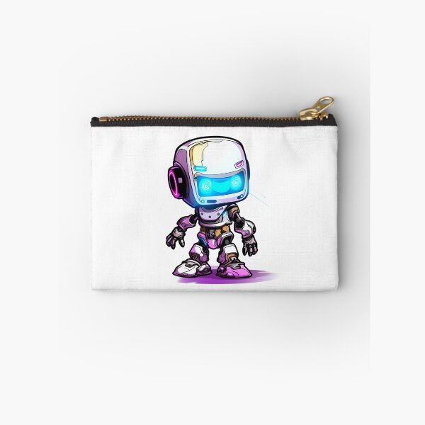 Item preview, Cyberpunk Robot – Cute Retro Futurist Companion designed and sold by SchorlCraft.