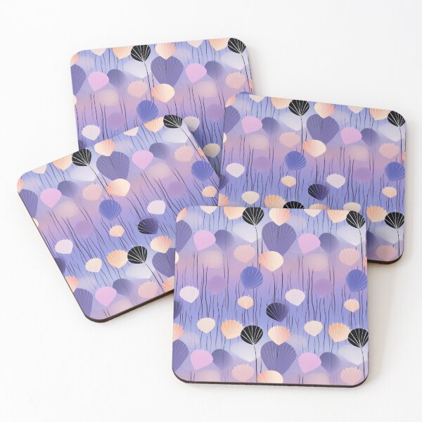 Item preview, Twilight Serenity: Monet & Mondrian-Inspired Evening Pattern - N 14 designed and sold by Moisky Patterns.