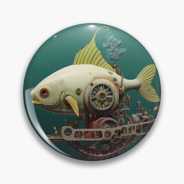 Item preview, Steam Powered Fish Mechanism designed and sold by Peter LOPEZ.