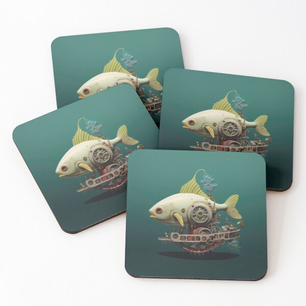 Item preview, Steam Powered Fish Mechanism designed and sold by Peter LOPEZ.
