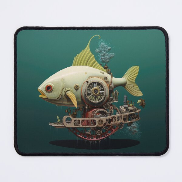 Item preview, Steam Powered Fish Mechanism designed and sold by Peter LOPEZ.