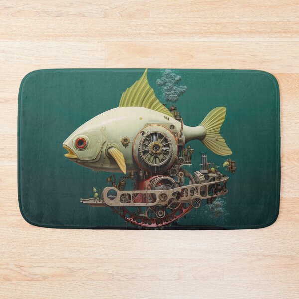 Item preview, Steam Powered Fish Mechanism designed and sold by Peter LOPEZ.