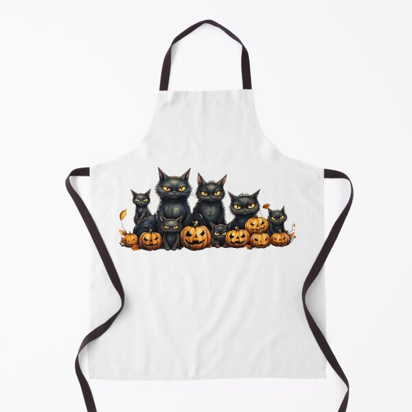 Item preview, Spooky Kitties and Pumpkins designed and sold by Kathleen Douglas.