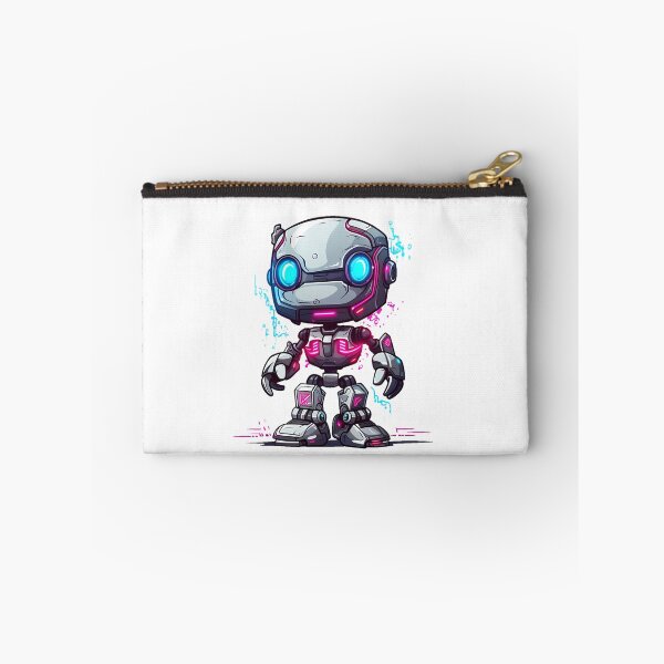 Item preview, Cyberpunk Robot – Cute Retro Futurist Companion designed and sold by SchorlCraft.
