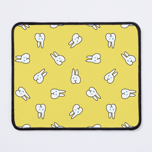 Item preview, White Rabbits - Yellow designed and sold by idjy.