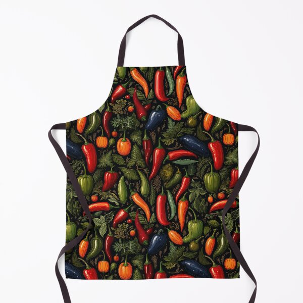 Item preview, Red Pepper Pattern. Juicy Vegetables. 4 designed and sold by YOTA-ART.