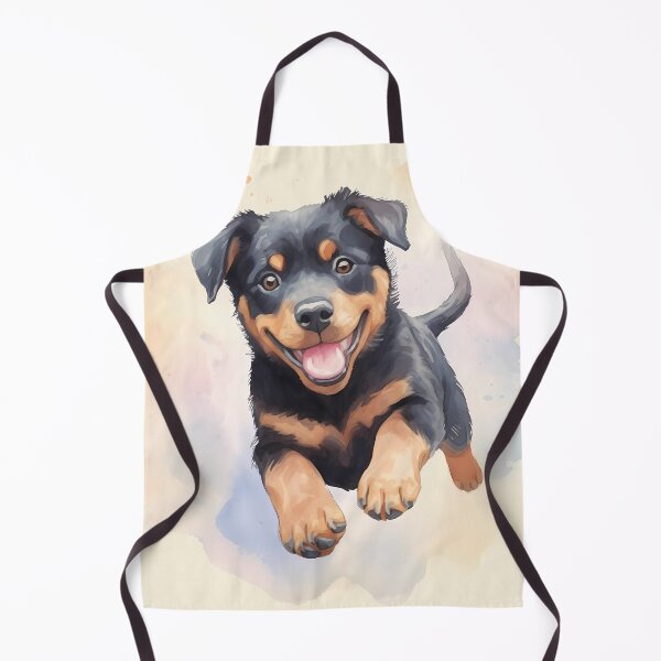 Item preview, Rottweiler Puppy 2-Watercolor designed and sold by Jdelgado813.