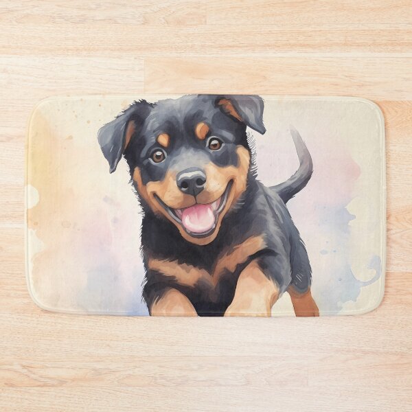Item preview, Rottweiler Puppy 2-Watercolor designed and sold by Jdelgado813.