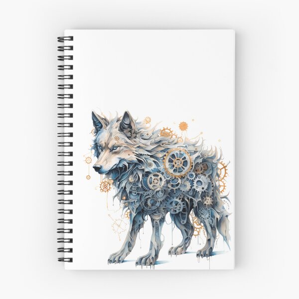 Item preview, Steampunk Wolf made of Clockwork Gears designed and sold by SchorlCraft.