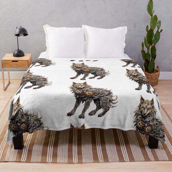 Item preview, Steampunk Wolf made of Clockwork Gears designed and sold by SchorlCraft.