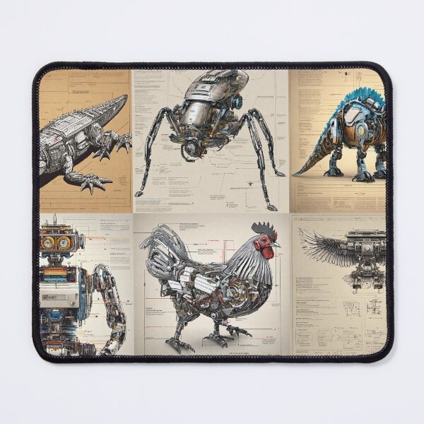 Item preview, Technical Drawings Mini Collage 3 designed and sold by FeatheredWolf.