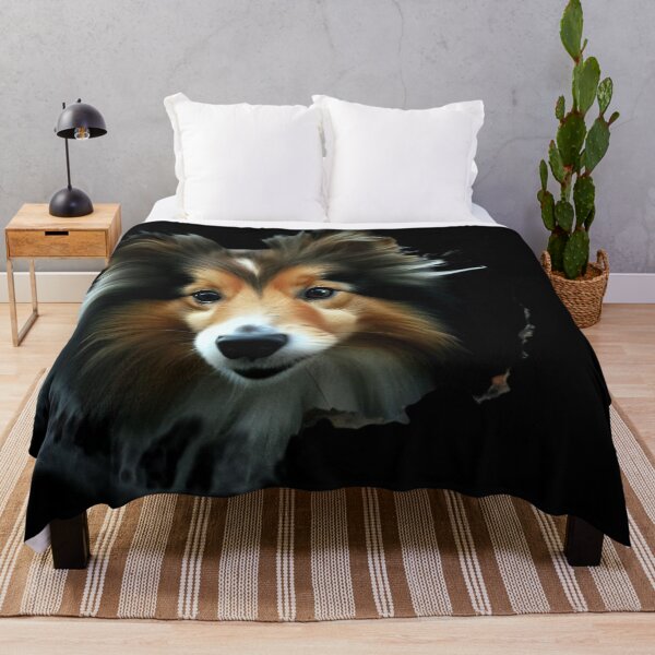 Item preview, Elegant Sheltie Grace, Dog-Inspired Merchandise 3 designed and sold by The Digital Compass.