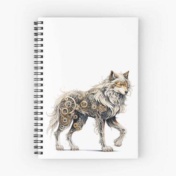 Item preview, Steampunk Wolf made of Clockwork Gears designed and sold by SchorlCraft.