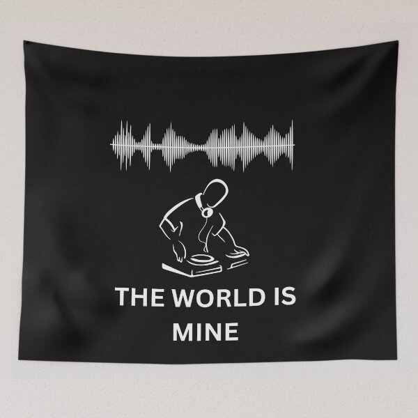 Item preview, The World Is Mine designed and sold by CozyDots.