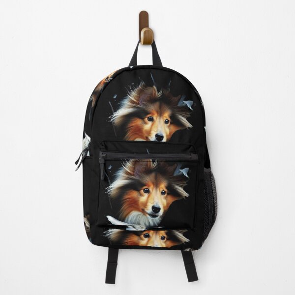 Item preview, Elegant Sheltie Grace, Dog-Inspired Merchandise 4 designed and sold by The Digital Compass.