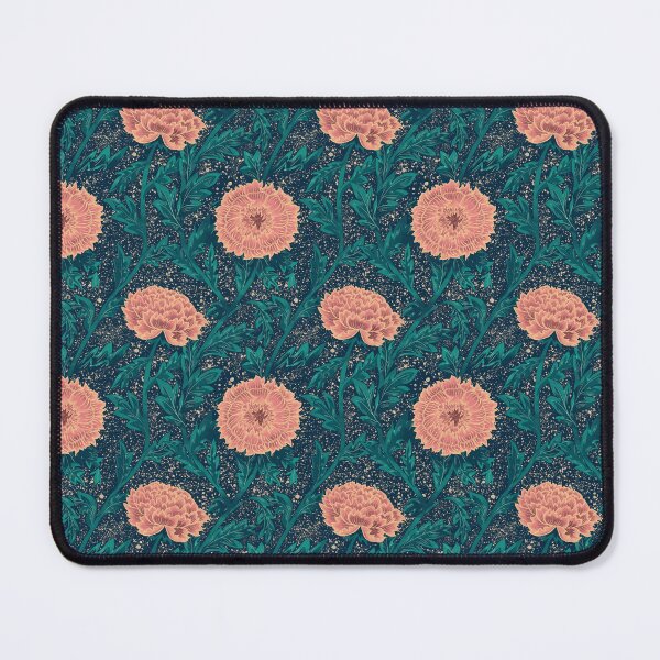 Item preview, The Chrysanthemums - Green and Pink designed and sold by Motifany.