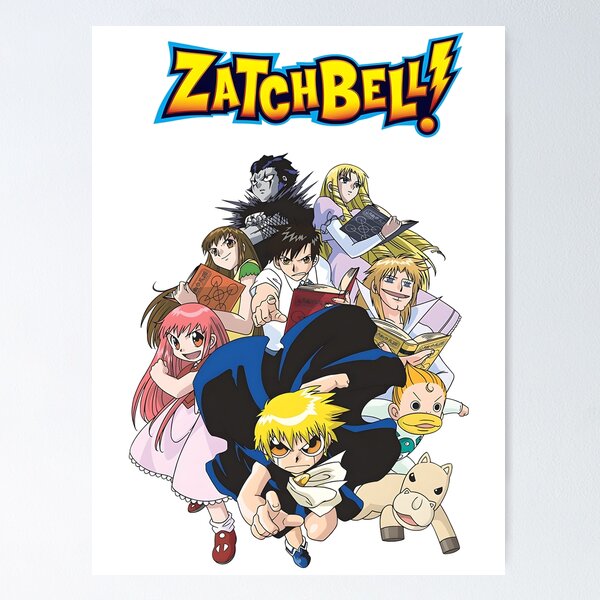 Zatch Bell - JUMP! Art Board Print for Sale by biglugg