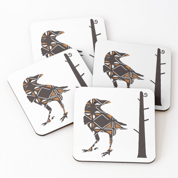 Item preview, Totemic Crow designed and sold by GrimalkinStudio.