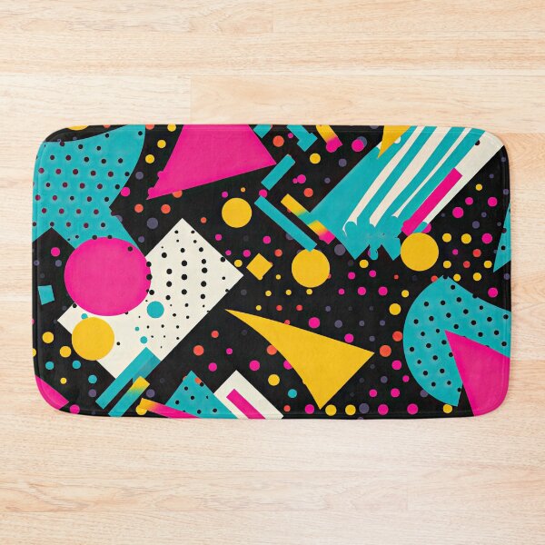 Item preview, Funky 80s and 90s Nostalgia Pop Pattern designed and sold by AeonAcademy.