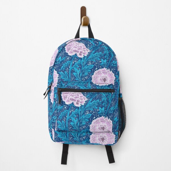 Item preview, The Chrysanthemums - Teal and Soft Pink designed and sold by Motifany.