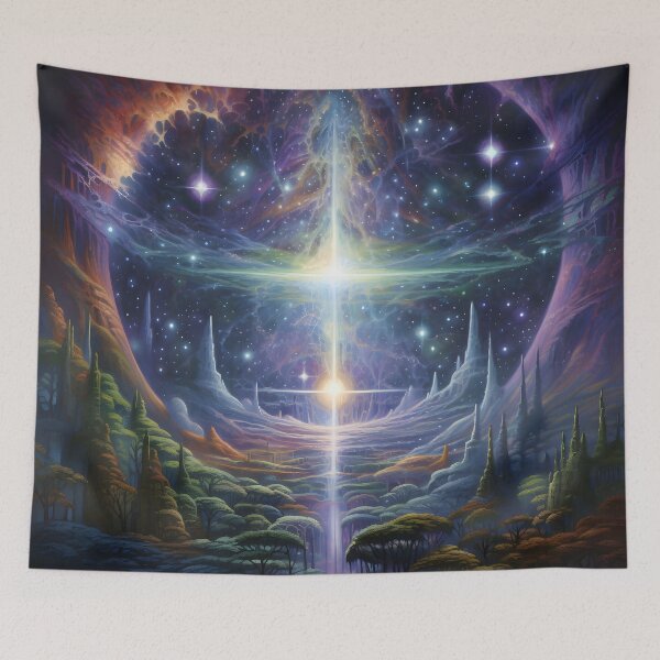 Item preview, Hyperspcae psychedelic land designed and sold by Beyond The Veil.