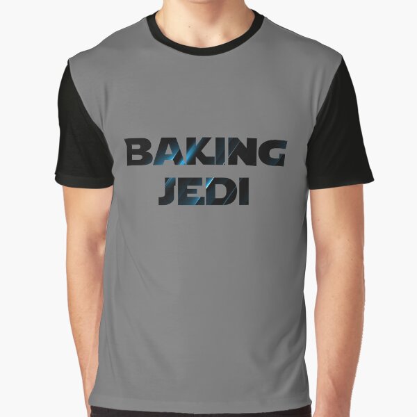 Vista previa del artículo con la obra «Jedi horneando», diseñado y vendido por airliftapparel.