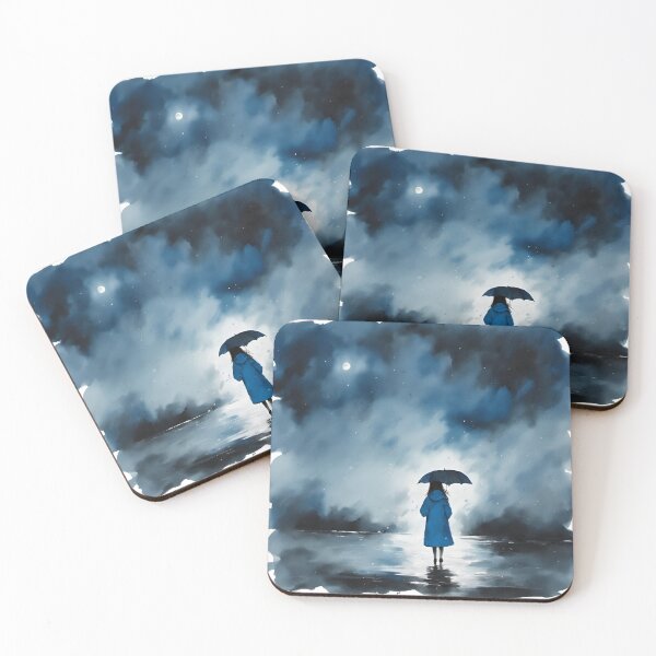 Item preview, Rainy night designed and sold by AJSRPrints.