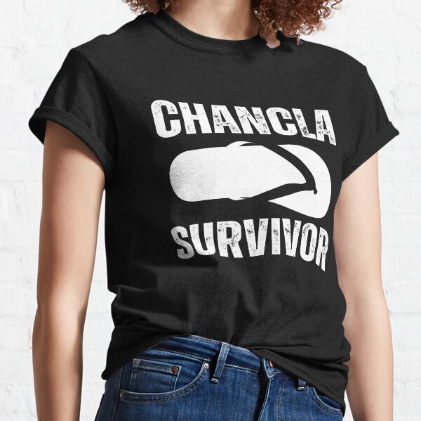 Chancla Survivor Drapeau Mexicain Latino Hispanic Taco' T-shirt premium  Femme