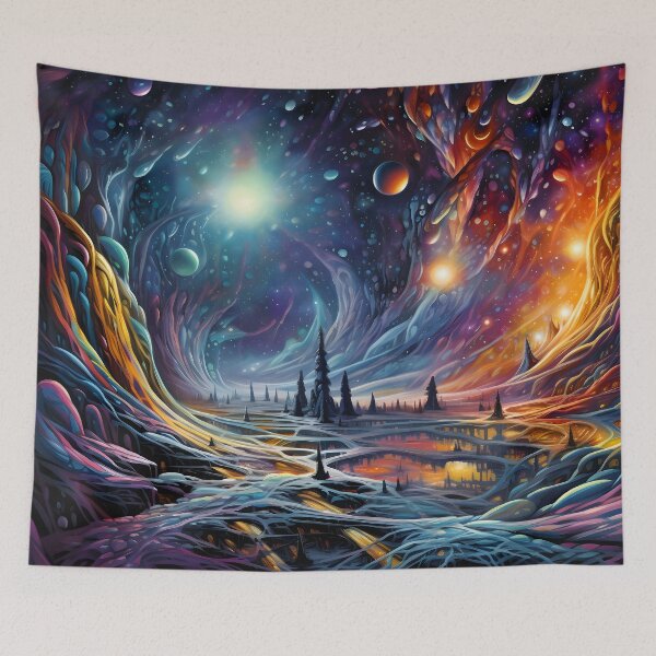 Item preview, Hyperspcae psychedelic land designed and sold by Beyond The Veil.