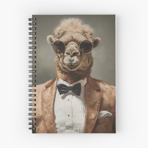 Item preview, Dapper Camel Portrait Art designed and sold by ConfettiSkyArt.
