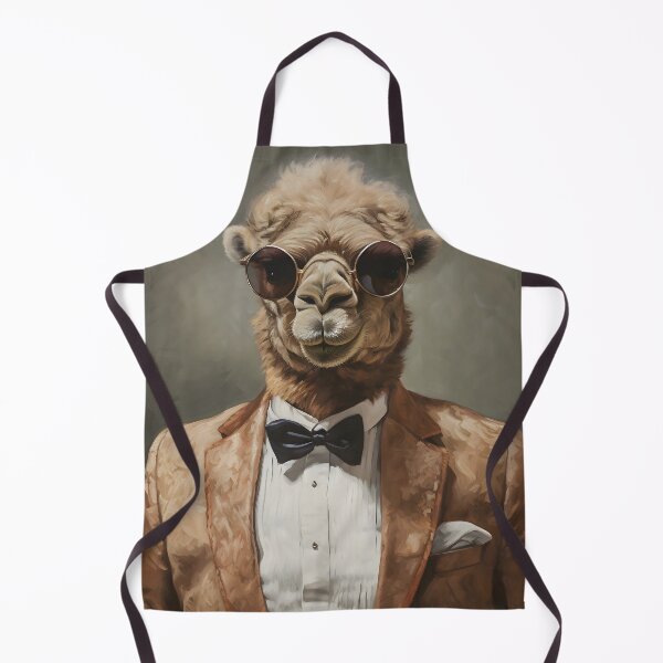 Item preview, Dapper Camel Portrait Art designed and sold by ConfettiSkyArt.