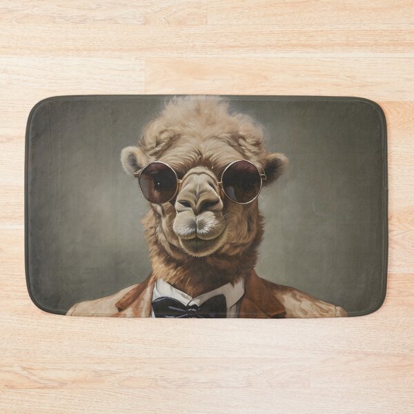 Item preview, Dapper Camel Portrait Art designed and sold by ConfettiSkyArt.