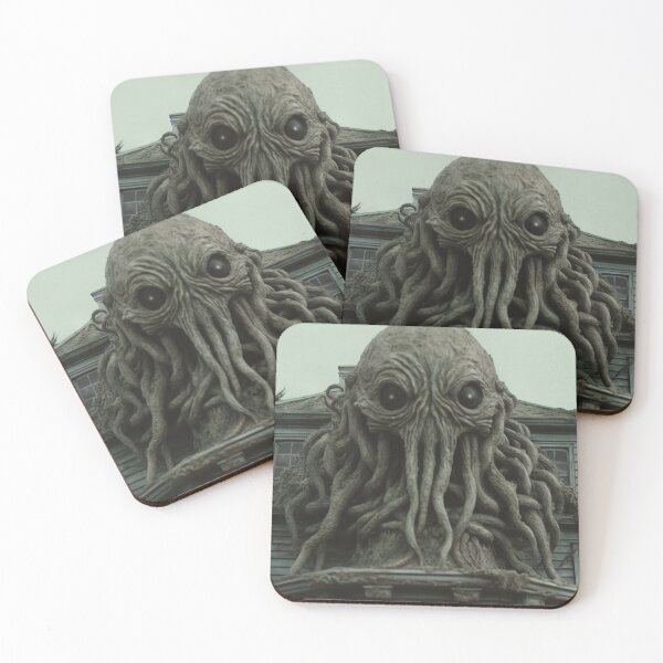 Item preview, "The Lurking Nightmare:Lovecraftian Horror on an Old House  designed and sold by WhiteWolfe0127.