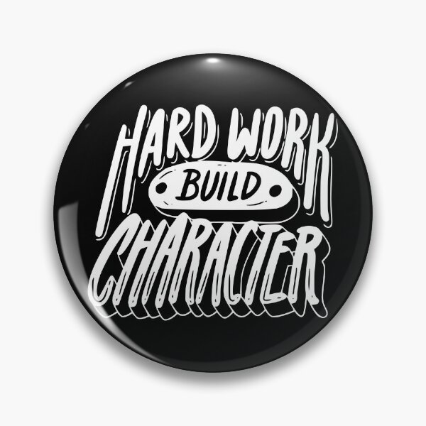 Item preview, Hard Work Build Character designed and sold by Zen Fit.