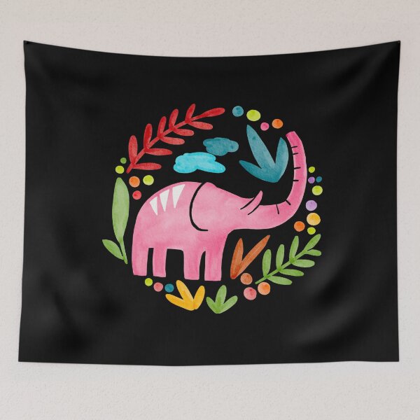 Item preview, colorful elephant, funny gift designed and sold by your-t-shirts55.