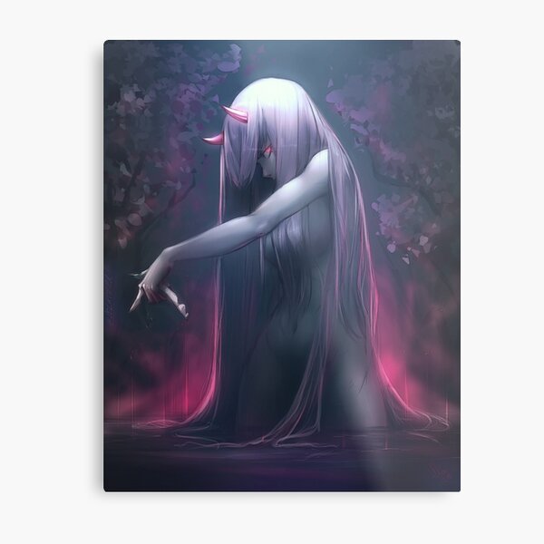 Zero Two Darling in the FRANXX Metal Print