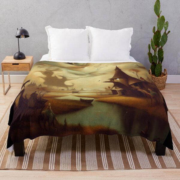 Item preview, Fantasy Painting 3 - Medieval Landscape designed and sold by CrankyOldDude.